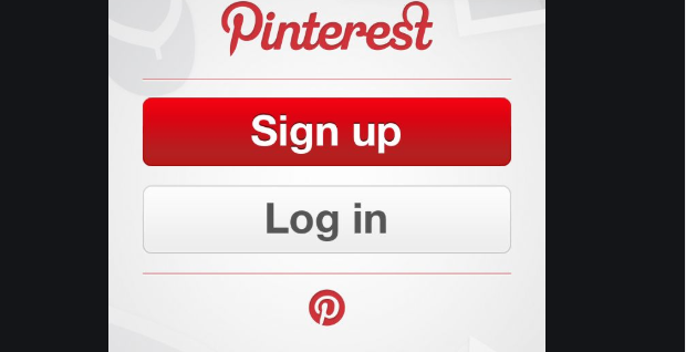 pinterest login with email only