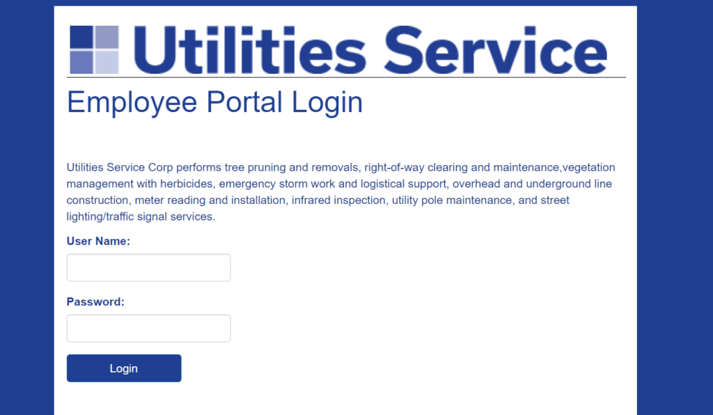 Https portal utilservcorp Asplundh Employee Portal Login