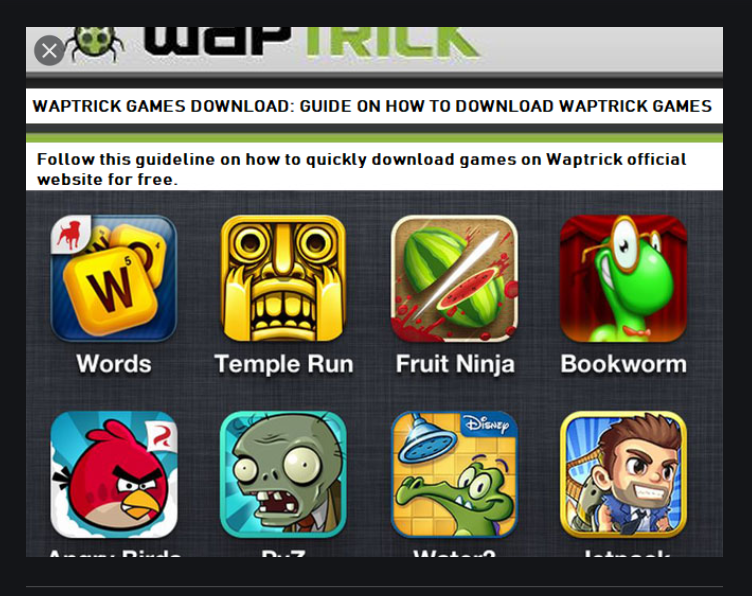 Waptrick Java Game Com