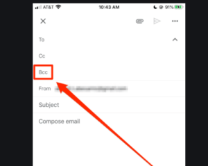 What is BCC in Gmail
