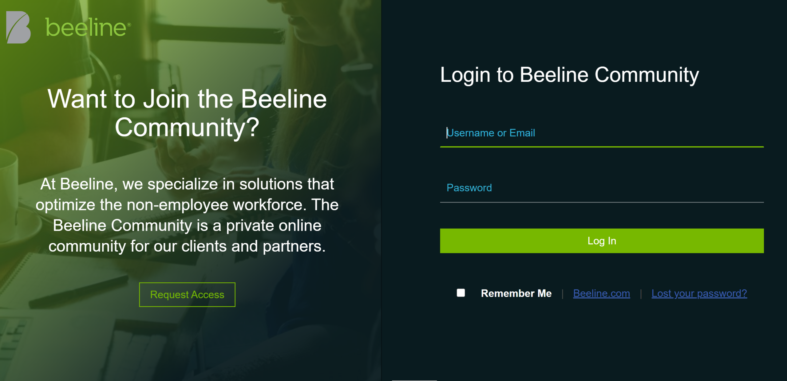 beeline login bmo