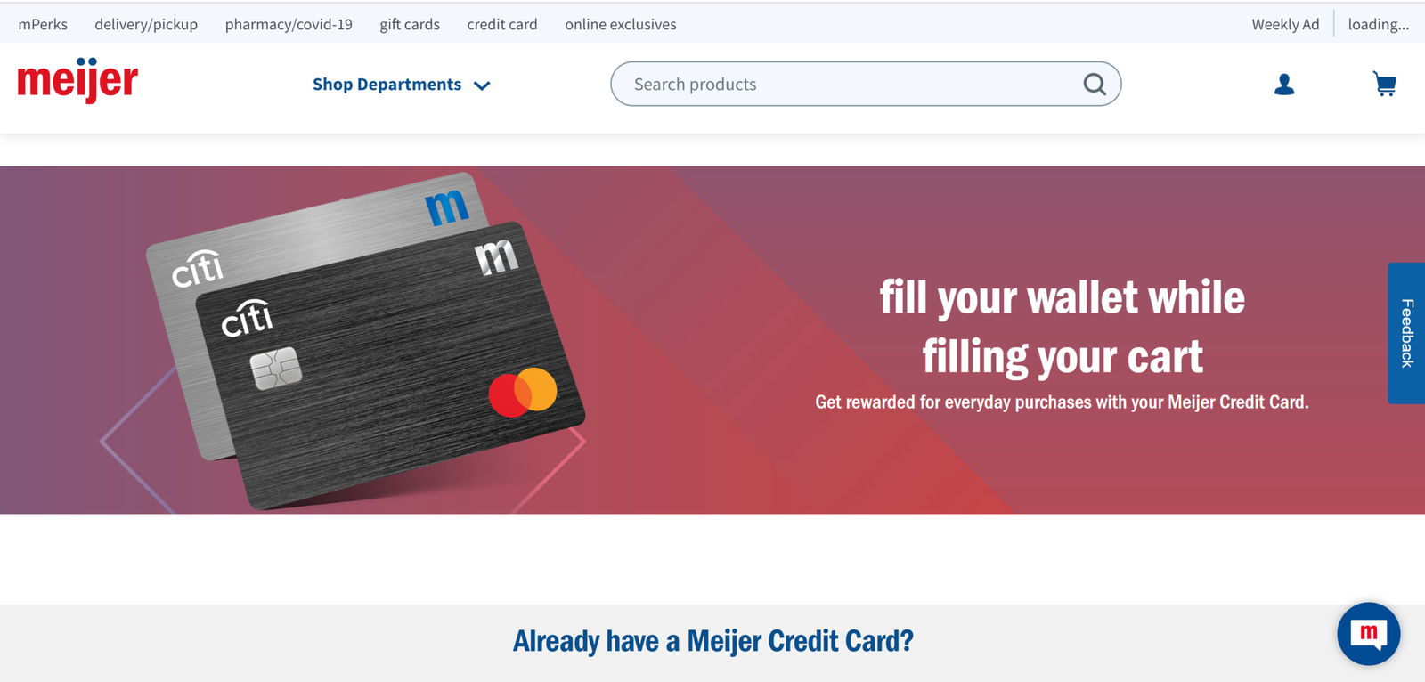 Activate Your Meijer Credit Card Online