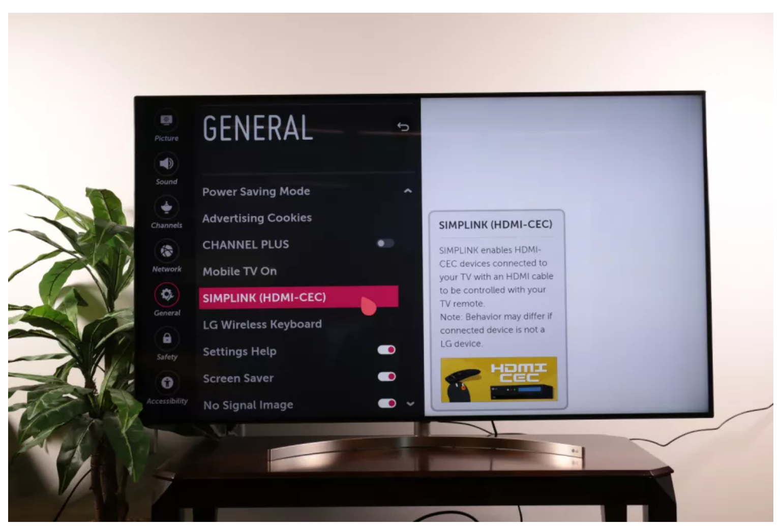 How to Use SimpLink on an LG TV