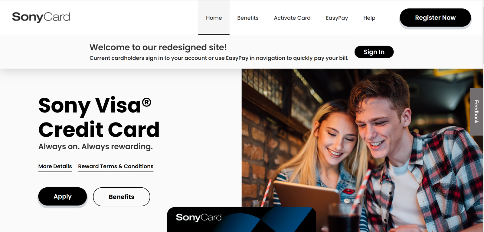 Sony Visa Credit Card Login | Apply Sony Credit Card