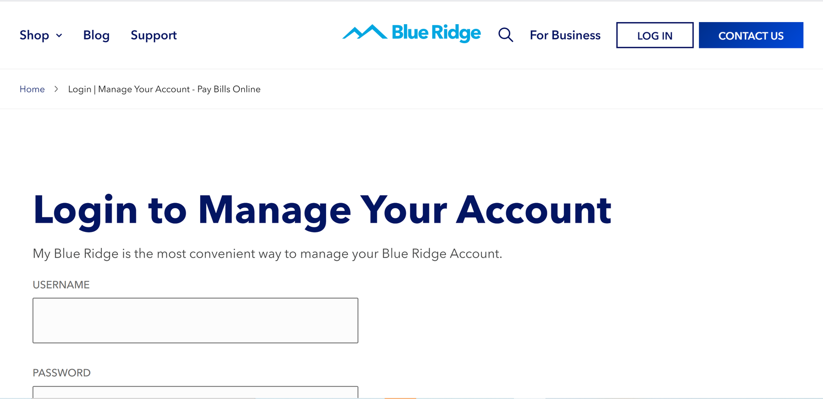 Blue Ridge Communications Login, Bill Payment & Customer Support Information