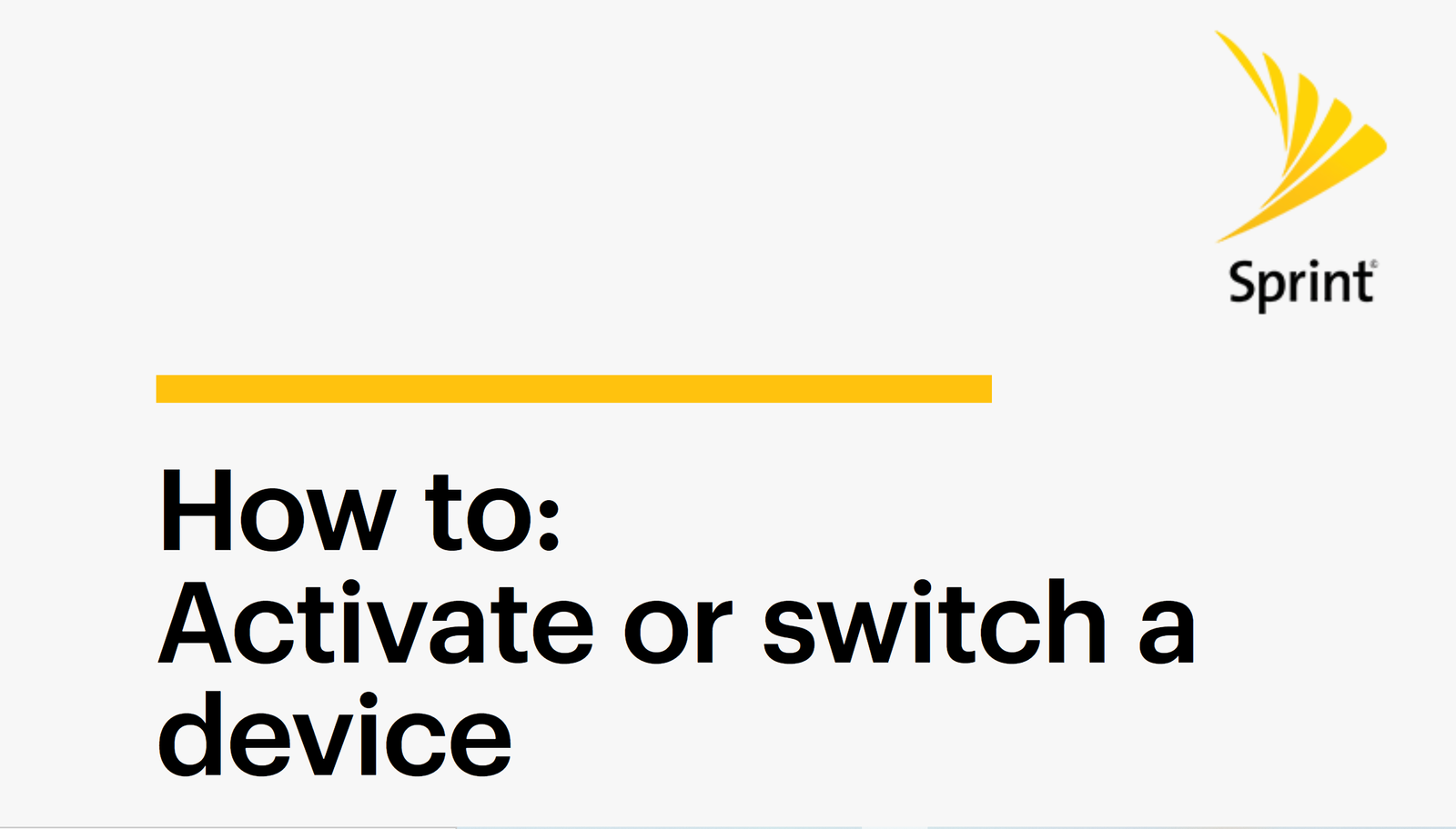 How to Activate a Sprint Phone Over the Phone