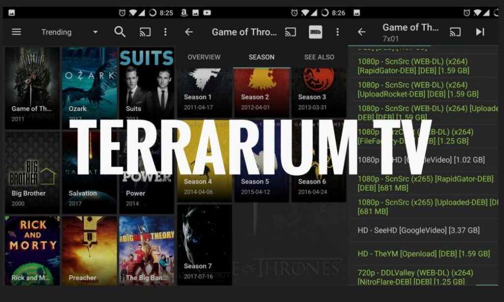 Terrarium TV not working